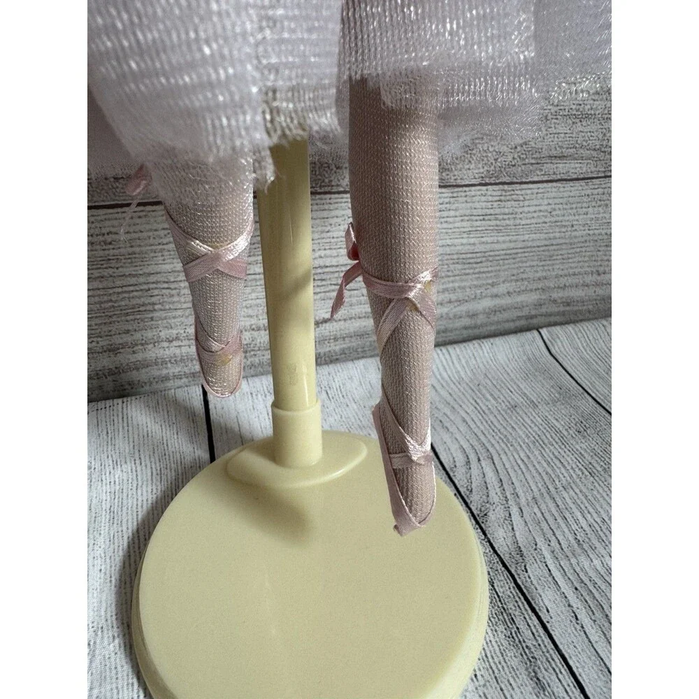 16” Porcelain Doll Ballerina Doll With Stand  NWOB